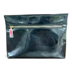 YSL BEAUTE 黒ポーチ ゴールドファスナー