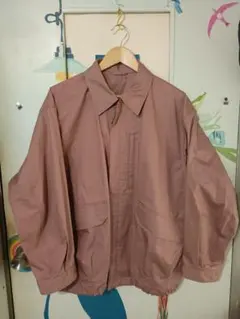 UNIQLO ユニクロ　オーバーサイズユーティリティジャケット　M　ピンク