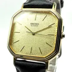 新品電池/SEIKO 6030-5650 キョーシェ メンズ 腕時計 ゴールド