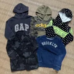 120㎝　男の子服まとめ売り　UNIQLO BREEZE adidas
