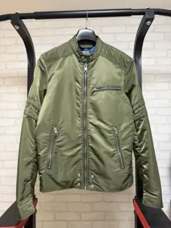 DIESEL◆シングルライダースジャケット/M/ナイロン