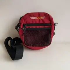 CODURA x DUGOUT サコッシュ　ショルダーバッグ　赤　レッドのサムネイル