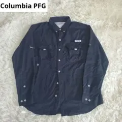 コロンビア 長袖シャツ PFG ブラック ポリエステル Lのサムネイル