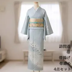 訪問着　フルセット　花の並び　やまと誂製　新はじく加工　入学式　卒業式　訪3のサムネイル