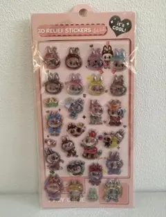 【早い者勝ち☆】らぶぶボンボンドロップシールキャラクターシール 立体シール