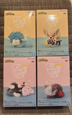 僕のヒーローアカデミア Fluffy Puffy フィギュア 4種類セット