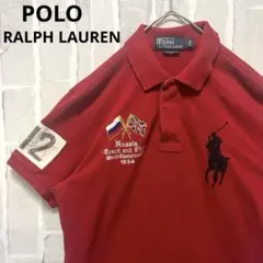 希少 ポロ ラルフローレン ポロシャツ 刺繍ロゴ ロサンゼルス 半袖 ポニー 希少✨️ポロラルフローレン ポロシャツ ビッグポニー ロサンゼルス