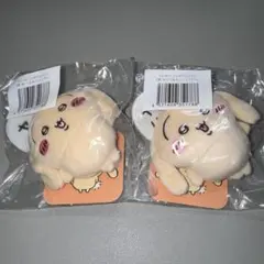 ちいかわ うさぎだらけくじ ぬいぐるみバッジ (ヤハ) E賞のサムネイル