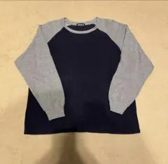 90's OLD UNIQLO ラグランスウェット 短丈