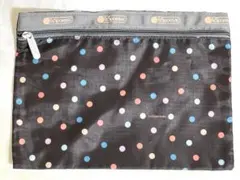 【未使用】LeSportsac ドット柄ポーチ