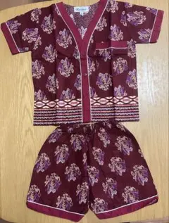 Kusuma バティック柄 セットアップ キッズ
