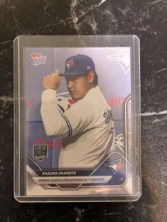 topps NOW 岡本和真 トロント・ブルージェイズ 入団会見 OS-13 - メルカリ