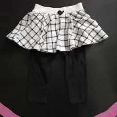 ユニクロ スカッツ 裏起毛 80