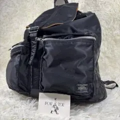 【美品✨】PORTER ポーター タンカー リュック バックパック ブラック 黒