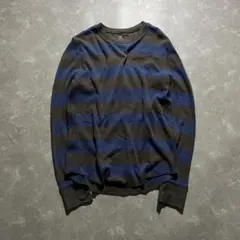 archive old GAP striped thermal l/s tee