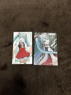 初音ミク プロセカ スシローコラボ トレカ ステッカー