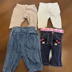 80サイズ　ズボンまとめ売り