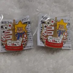 13周年記念 ピンバッジ 2個セット