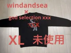 【未使用XL】windandsea ×XXX　コラボ　スウェット　黒