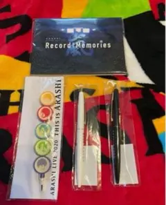 嵐 ボールペン2本 メモ帳 つながってるえんぴつ