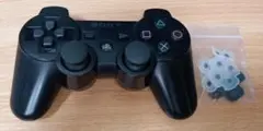 メンテ済みPS3 ワイヤレスコントローラー CECHZC2JA1 黒 No.U