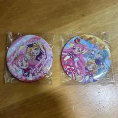 わんだふるぷりきゅあ！BIG缶バッジキャンデー　ワンダフル&フレンディ　4人集合