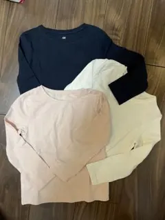 【新品未使用品】H&M 長袖カットソー 3色セット