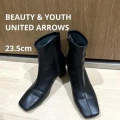 【値下げ可】UNITED ARROWS 黒ショートブーツ