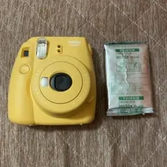 【ジャンク】FUJIFILM instax mini 8+ イエロー フィルム付
