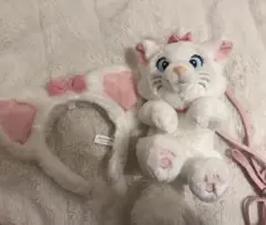 ディズニー マリーちゃん カチューシャ＆ポシェットセット