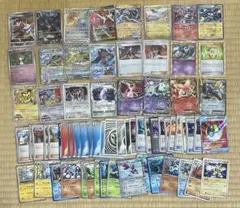 【傷あり・プレイ用】ポケカ まとめ売り ゴルーグUR ミュウCP5 ピチューなどのサムネイル