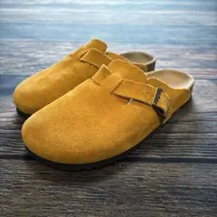 BIRKENSTOCK Boston スエード 44 ナロー ミンク 28.5㌢ - メルカリ