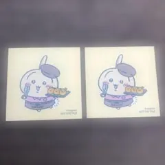 【匿名配送】【2枚】ちいかわベーカリー ステッカー 1周年記念 うさぎ