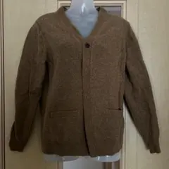 ユニクロ　ブラウン カーディガン