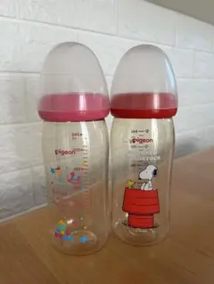 Pigeon ピジョン 哺乳瓶 2本セット 240ml スヌーピー
