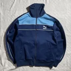 き*ろ様 puma track jaket 80s 90s L 緑タグ ユニセッ