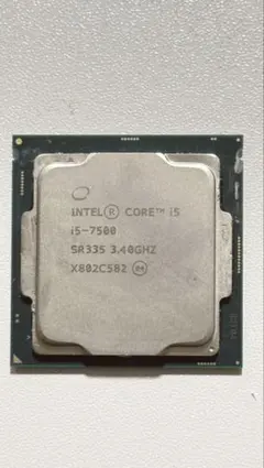 Intel Core i5-7500 CPU 3.40GHz動作確認出来ました