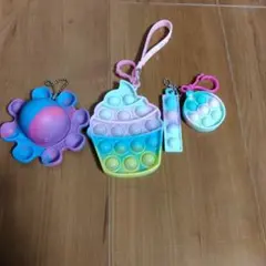 プッシュポップ　4点