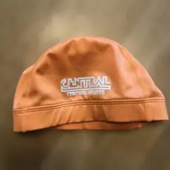 CENTRAL SPORTS 水泳帽 オレンジ　Mサイズ