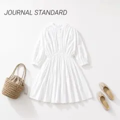 JOURNAL STANDARD シャーリングチュニックブラウス コットン100