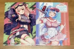 ホロライブ ファミマコラボ Ａ5クリアファイル 2種セット①
