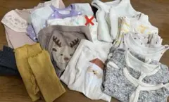 秋冬ベビー服まとめ売り　12点 60 70