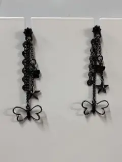 ANNA SUI アナスイ　ピアス　蝶　星　モチーフ