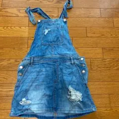 デニム サロペット ジャンパースカート　フォーエバー