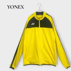 ヨネックス YONEX ジャージ トラックジャケット M ジップアップ イエロー