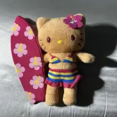 ハローキティ展 日焼け 水着 サーフボード付き キティちゃんキーホルダー