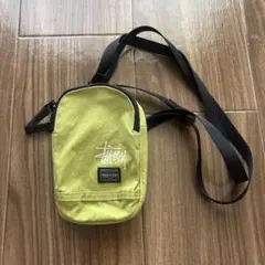 STUSSY×PORTER ボディバッグ セージ 緑 - メルカリ