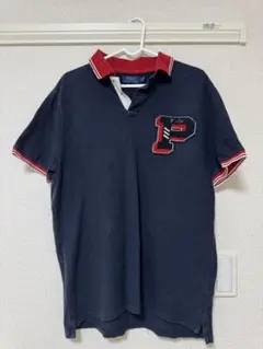 Polo Ralph Lauren ネイビー ポロシャツ　古着