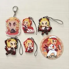 鬼滅の刃　煉獄杏寿郎　キーホルダー　ローソン　コースター　ラグーナテンボス