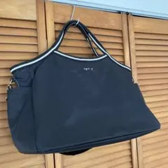 アニエス・ベー　ボストンバッグ　大容量